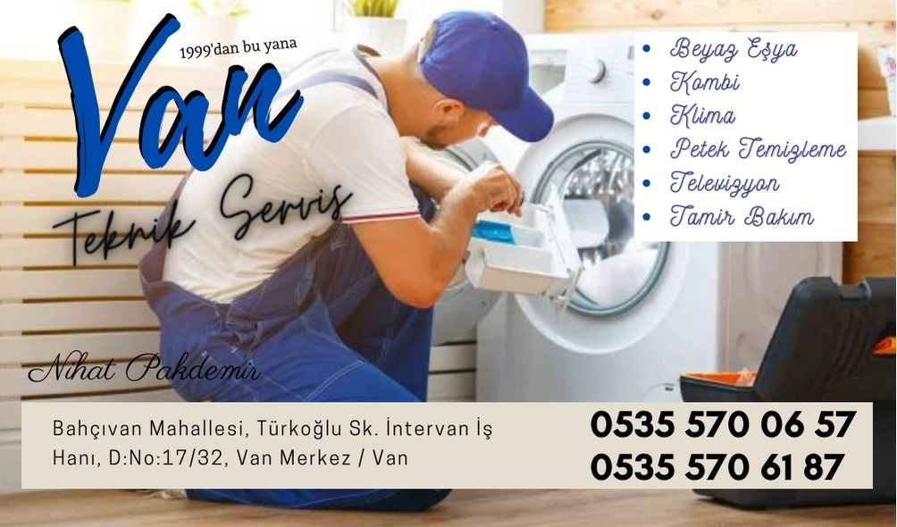 Van-çamaşır-makinası-servisi